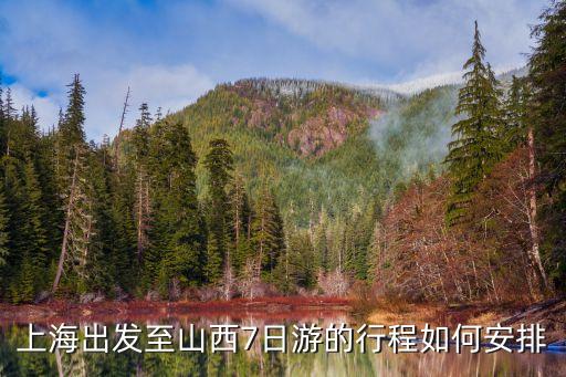 上海出发至山西7日游的行程如何安排