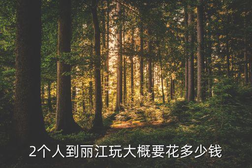 2个人到丽江玩大概要花多少钱