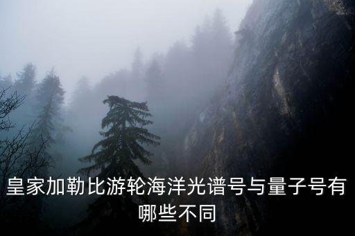 皇家加勒比游轮海洋光谱号与量子号有哪些不同