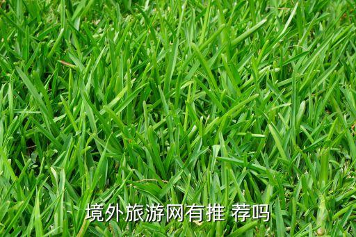 境外旅游网有推 荐吗