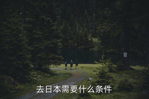 去日本需要什么条件
