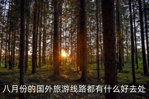 八月份的国外旅游线路都有什么好去处
