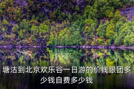 塘沽到北京欢乐谷一日游的价钱跟团多少钱自费多少钱