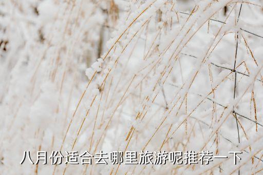 八月份适合去哪里旅游呢推荐一下