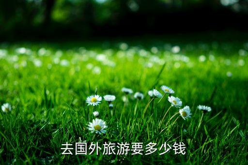 去国外旅游要多少钱