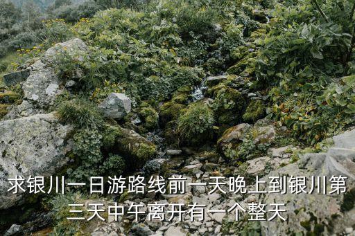 求银川一日游路线前一天晚上到银川第三天中午离开有一个整天