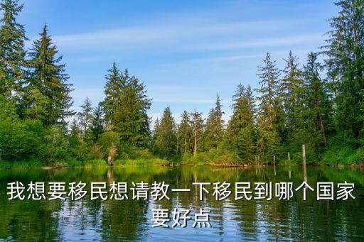 最好移民国家，我想要移民想请教一下移民到哪个国家要好点