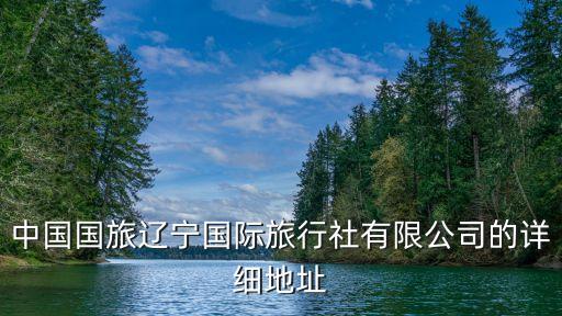 中国国旅辽宁国际旅行社有限公司的详细地址