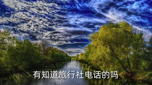 有知道旅行社电话的吗
