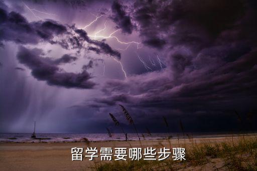 留学需要哪些步骤