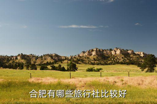 合肥哪家旅游公司好，合肥哪家旅行社比较好