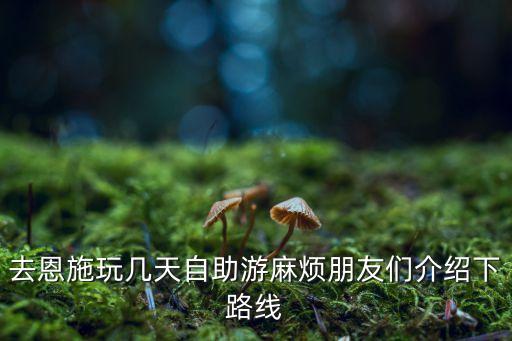 恩施狮子关旅游攻略，去恩施玩几天自助游麻烦朋友们介绍下路线