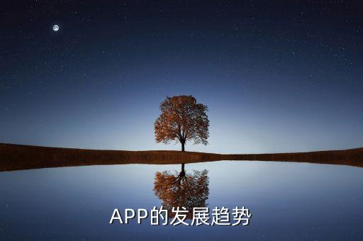 APP的发展趋势
