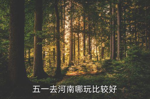 五一去哪玩最好河南，五一去河南哪玩比较好