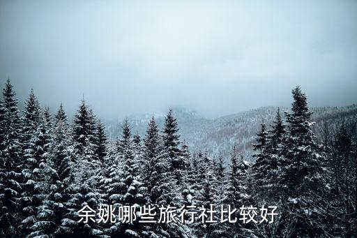 余姚旅游团哪个最好，余姚哪些旅行社比较好