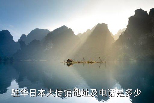 日本驻华使馆签证中心电话号码，中国驻日本大使馆电话号码谁知道