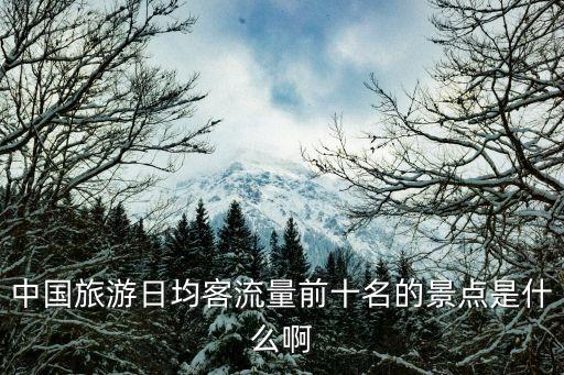 中国旅游日均客流量前十名的景点是什么啊