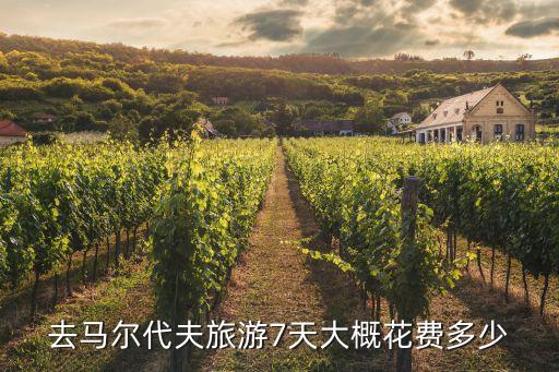 去马尔代夫旅游7天大概花费多少