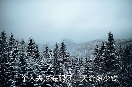 珠海旅游团报价，珠海去佛山稳旅游团一日游几多钱啊