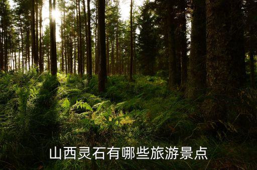 山西灵石有哪些旅游景点