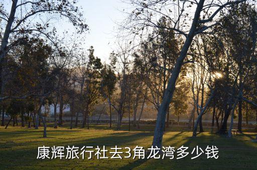 康辉旅行社去3角龙湾多少钱