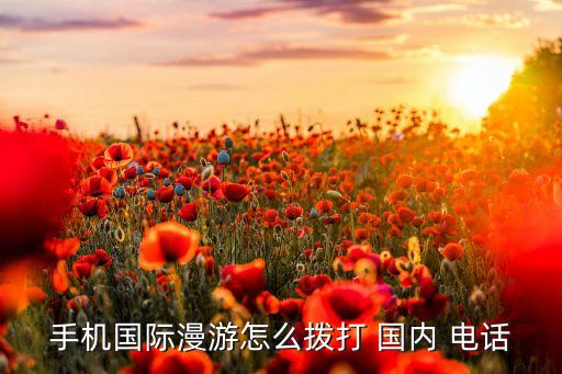 打在国外的国内电话,国外打国内电话前面加什么