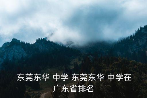 东莞光明中学国际班