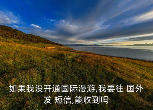电信能在国外收短信吗,电信在国外收不到短信验证码怎么办