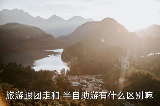 旅游跟团走和 半自助游有什么区别嘛