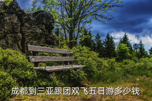 成都到三亚跟团双飞五日游多少钱