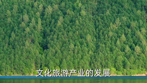 文化旅游产业的发展