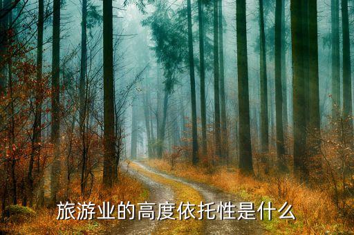 旅游业的高度依托性是什么