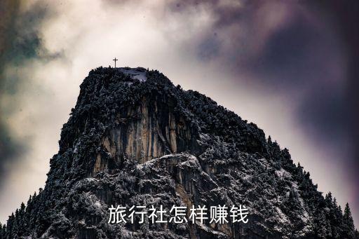 旅行社怎样赚钱