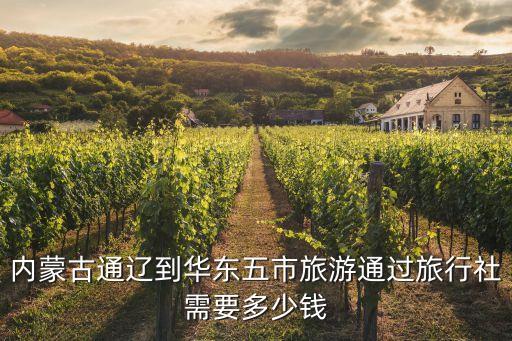 内蒙古通辽到华东五市旅游通过旅行社需要多少钱