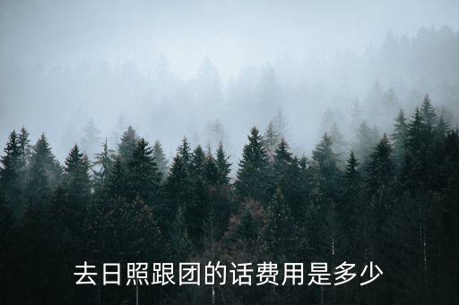 日照旅游团价格查询，济南去日照跟团需要多少钱一位