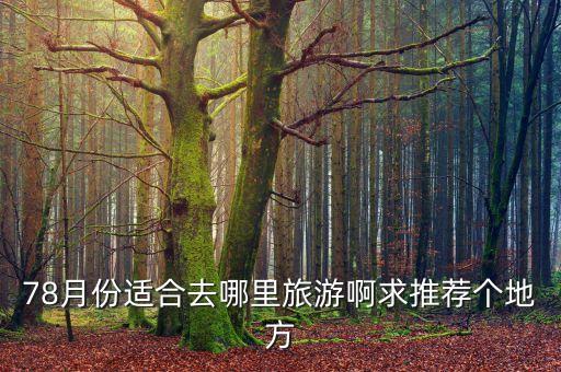 78月份适合去哪里旅游啊求推荐个地方