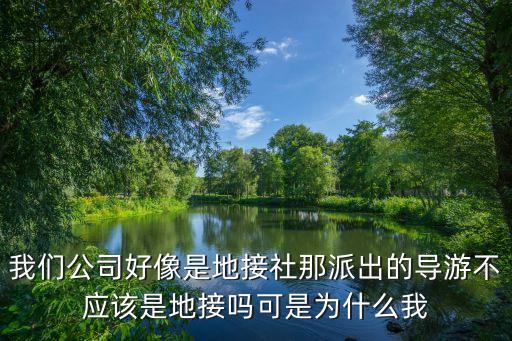 我们公司好像是地接社那派出的导游不应该是地接吗可是为什么我