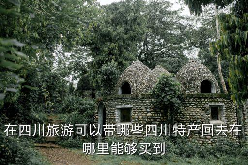 在四川旅游可以带哪些四川特产回去在哪里能够买到