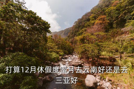 打算12月休假度蜜月去云南好还是去三亚好