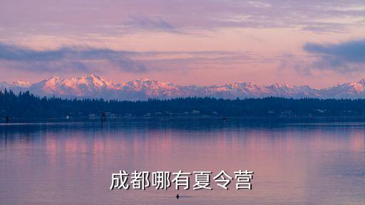 成都哪有夏令营