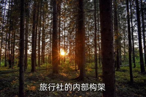 旅行社的内部构架