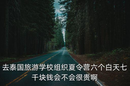 去泰国旅游学校组织夏令营六个白天七千块钱会不会很贵啊