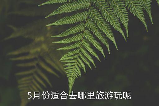 5月份适合去哪里旅游玩呢