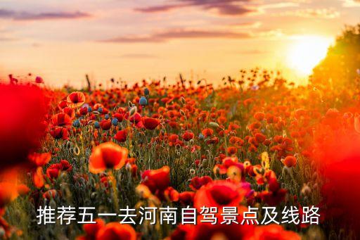 推荐五一去河南自驾景点及线路