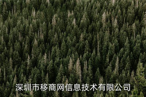 深圳市移商网信息技术有限公司