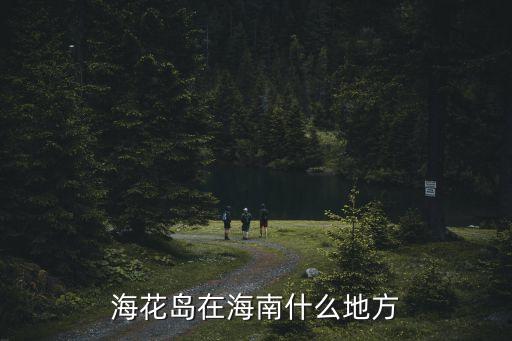 海花岛在海南什么地方