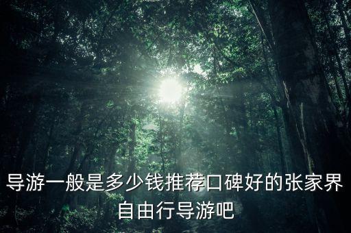 长沙导游多少钱一天，请导游最便宜的多少钱一天
