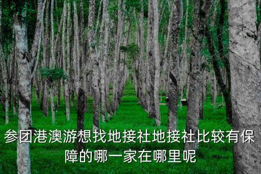旅行社找地接都去哪里找，桂林旅游时怎么找地接