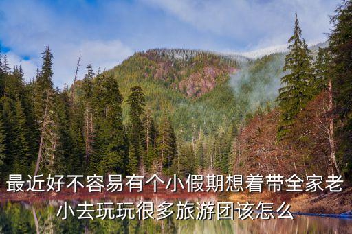 最近好不容易有个小假期想着带全家老小去玩玩很多旅游团该怎么