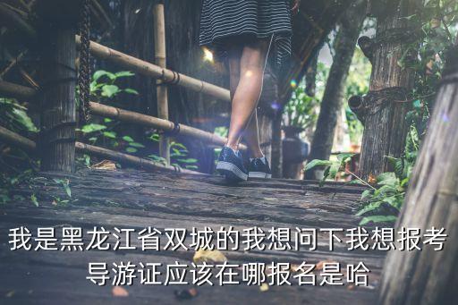 我是黑龙江省双城的我想问下我想报考导游证应该在哪报名是哈